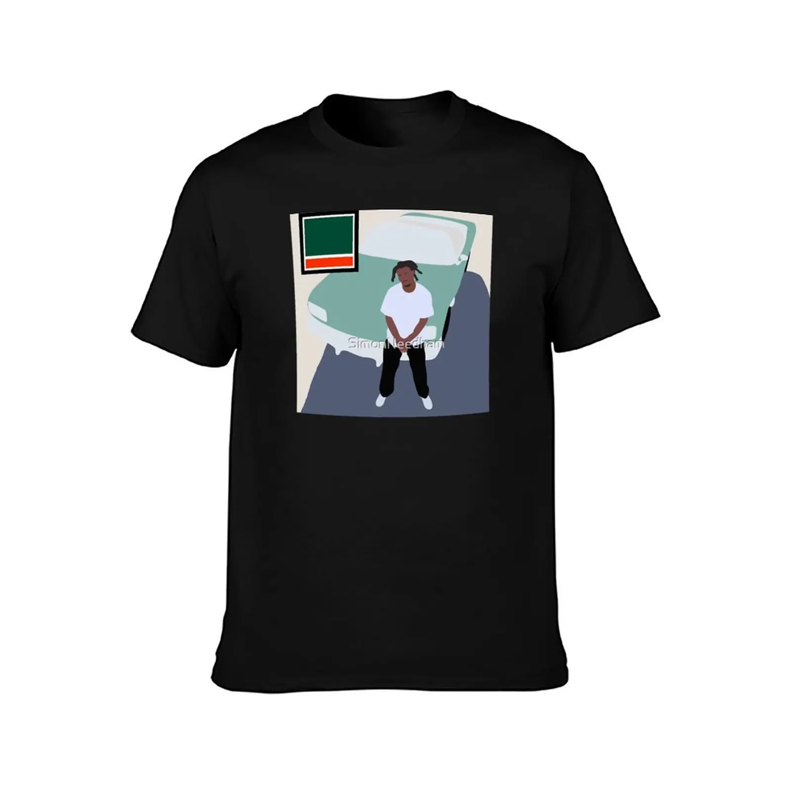denzel curry zuu minimal album cover T-Shirt Big Size Daily Wear T-Shirt