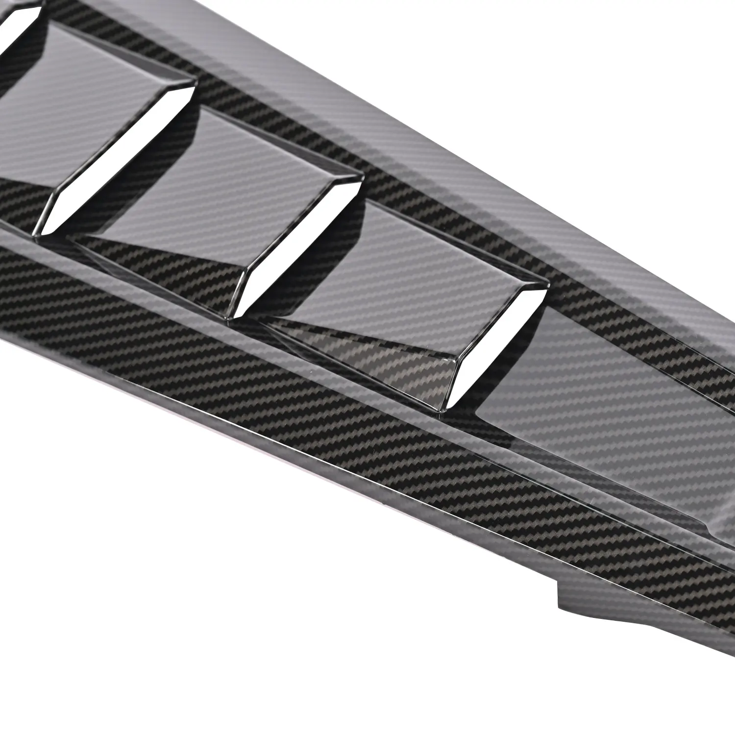 Rear Window Spoiler Cover Roof Trim Carbon Fiber Black For Chevrolet for Corvette C8 Coupe Stingray Z51 Z06 ERAY Coupe 2020-2025
