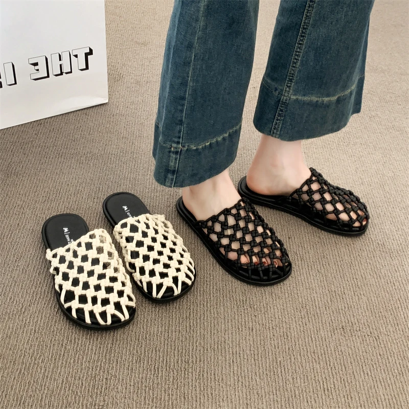 

Женские высококачественные сандалии с сеткой 2025. Женская обувь. Новые летние прогулочные тапочки. Женская обувь. Обувь.