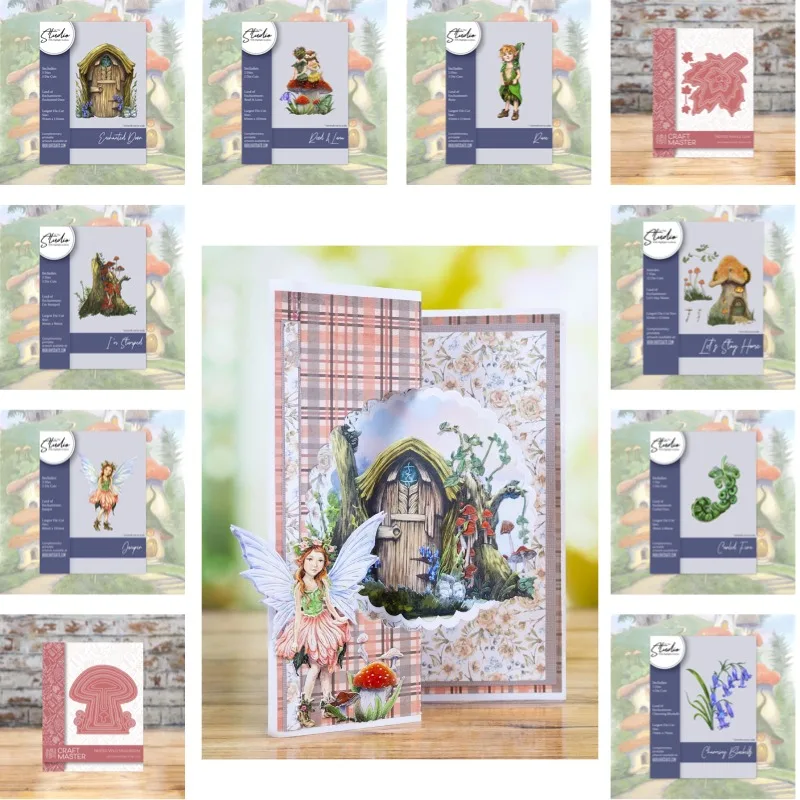 Land of Enchantment Collection Charming Bluebells New Arrival 2026 Metal Cutting Die Scrap booking DIY Decoration Craft Emboss