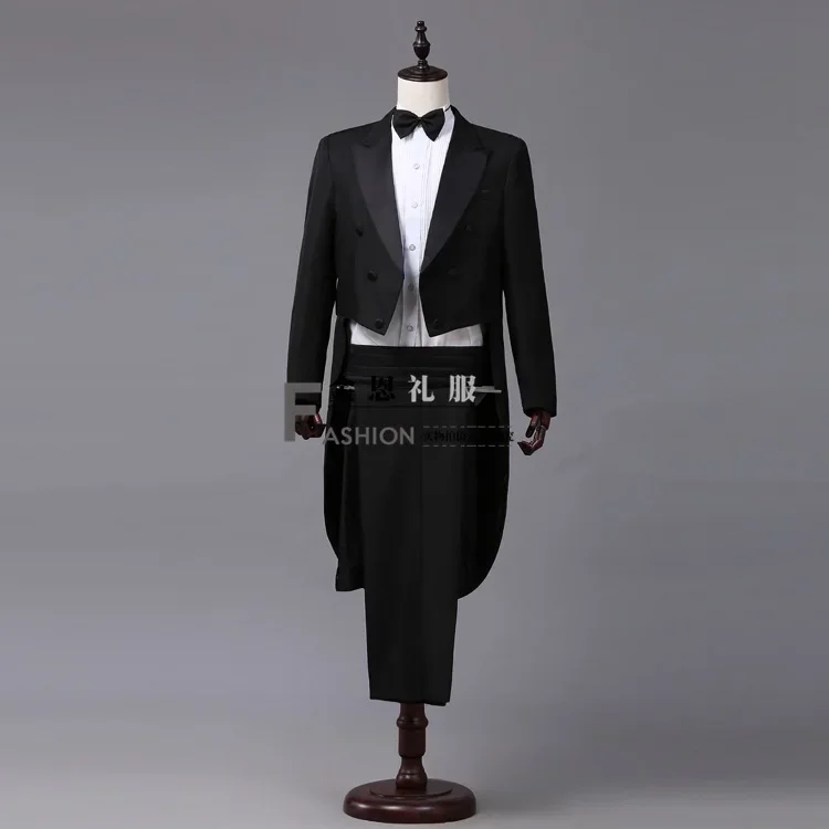 2024  Bent Flower Red/black /white Men\'s Dress Tuxedo Set Two-pieces,magician\'s Stage Performance, Conductor\'s Blazer Jacket