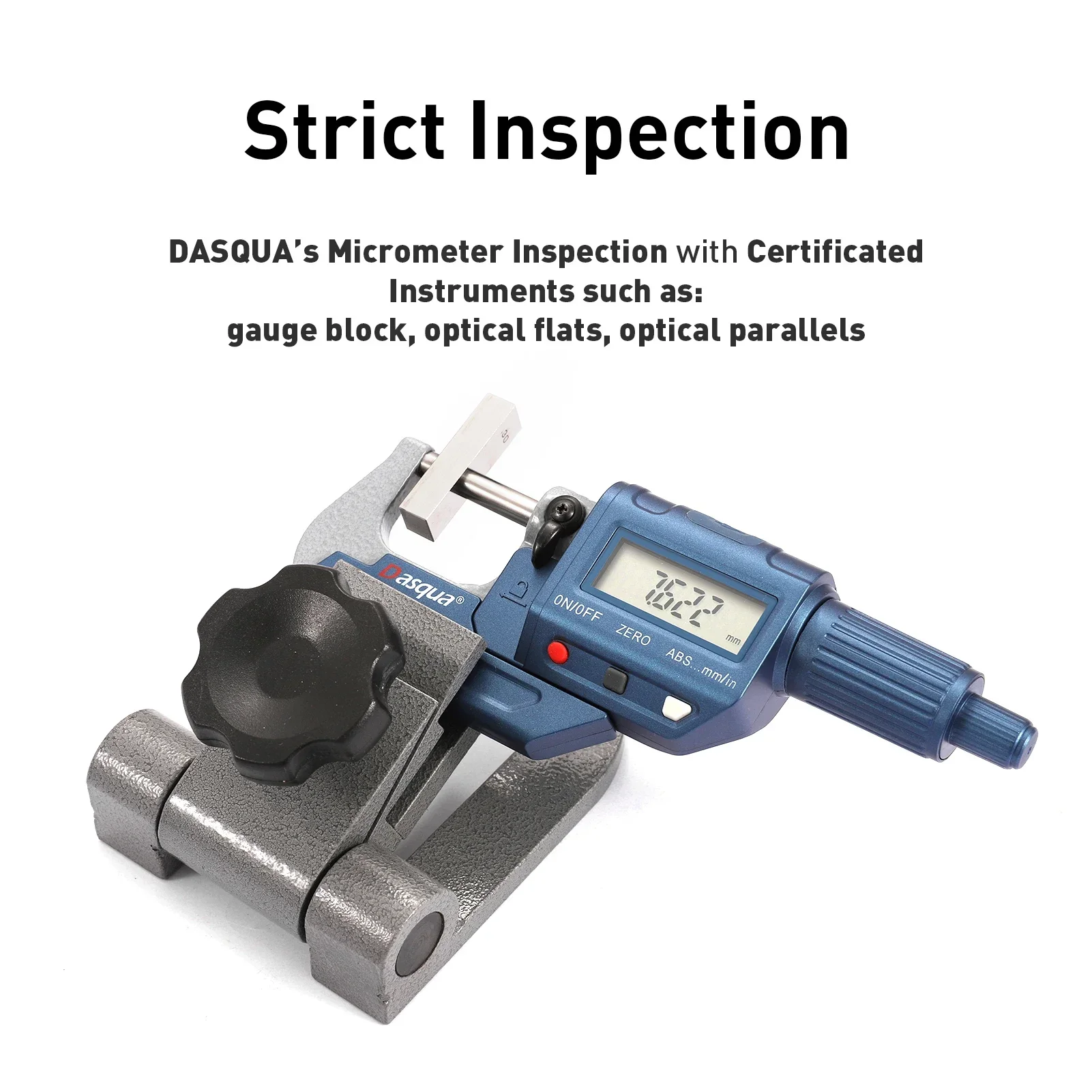 2025 DASQUA Hot Sale 0-25 25-50 mm Micrometer Exterior 75-100 Micrmetro Digital 125-150 mm Electronic Outside Micrometer