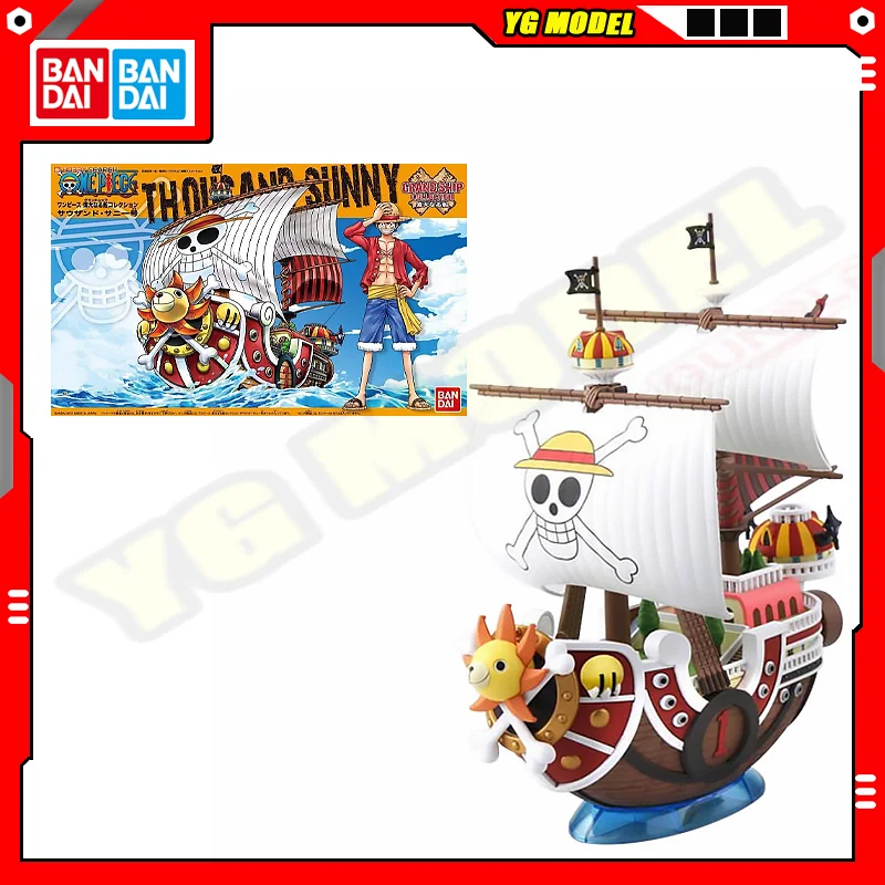 

BANDAI ONE PIECE Model Kit Grand Ship Collection: Thousand Sunny Assembly Model Action Figures The Great Ship Series Original