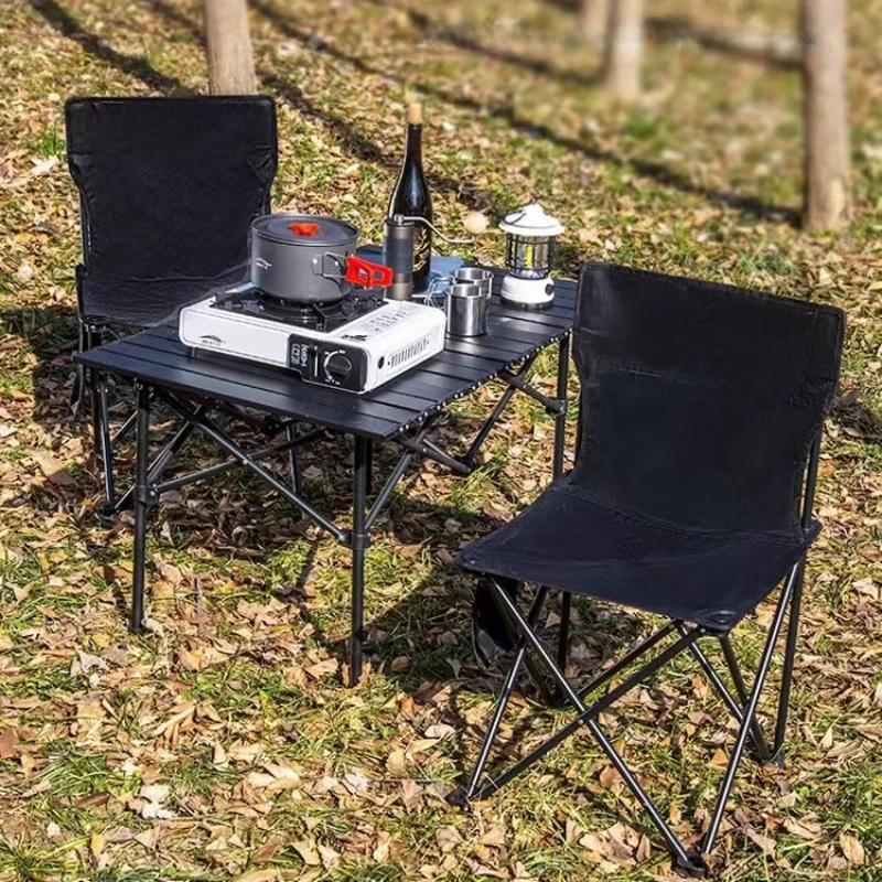 Krzesło Przenośne krzesło piknikowe Moon Camping Sprzęt kempingowy Nowe metalowe krzesło składane Outdoor Folding