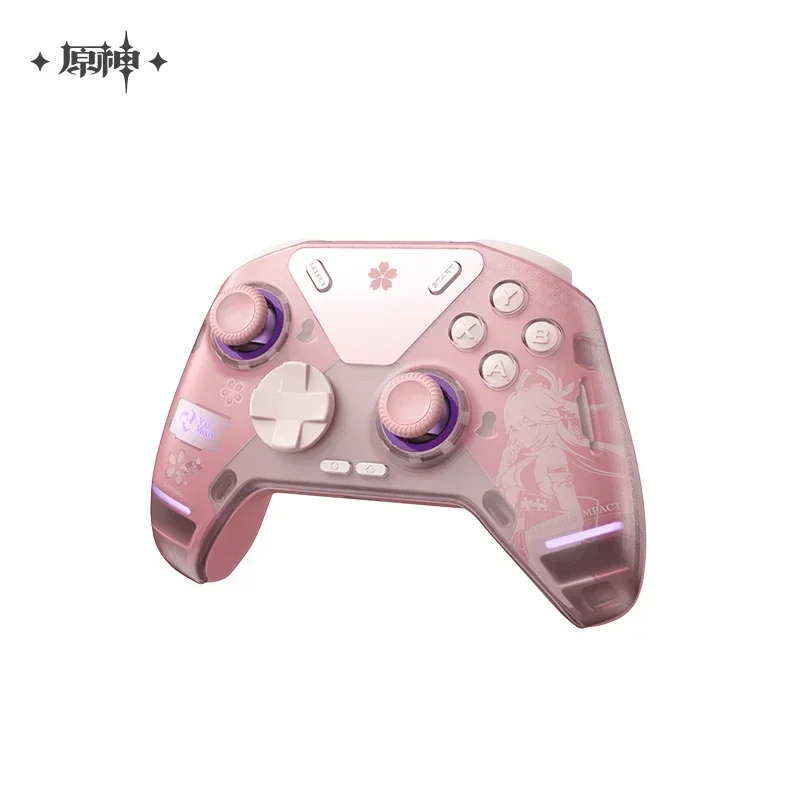 Genshin APEX4 Gamepads Wireless Yae Miko Pink Game Handles Customized Gaming Controller Hall Rocker for XBOX STEAM PC Girl Gift