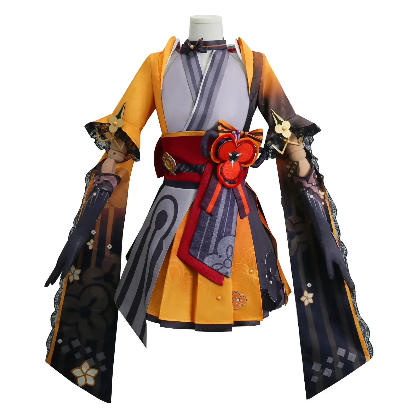 Chiori Cosplay Kostüm Genshin Impact Uniform Perücke Anime chinesischen Stil Halloween Kostüme Spiel