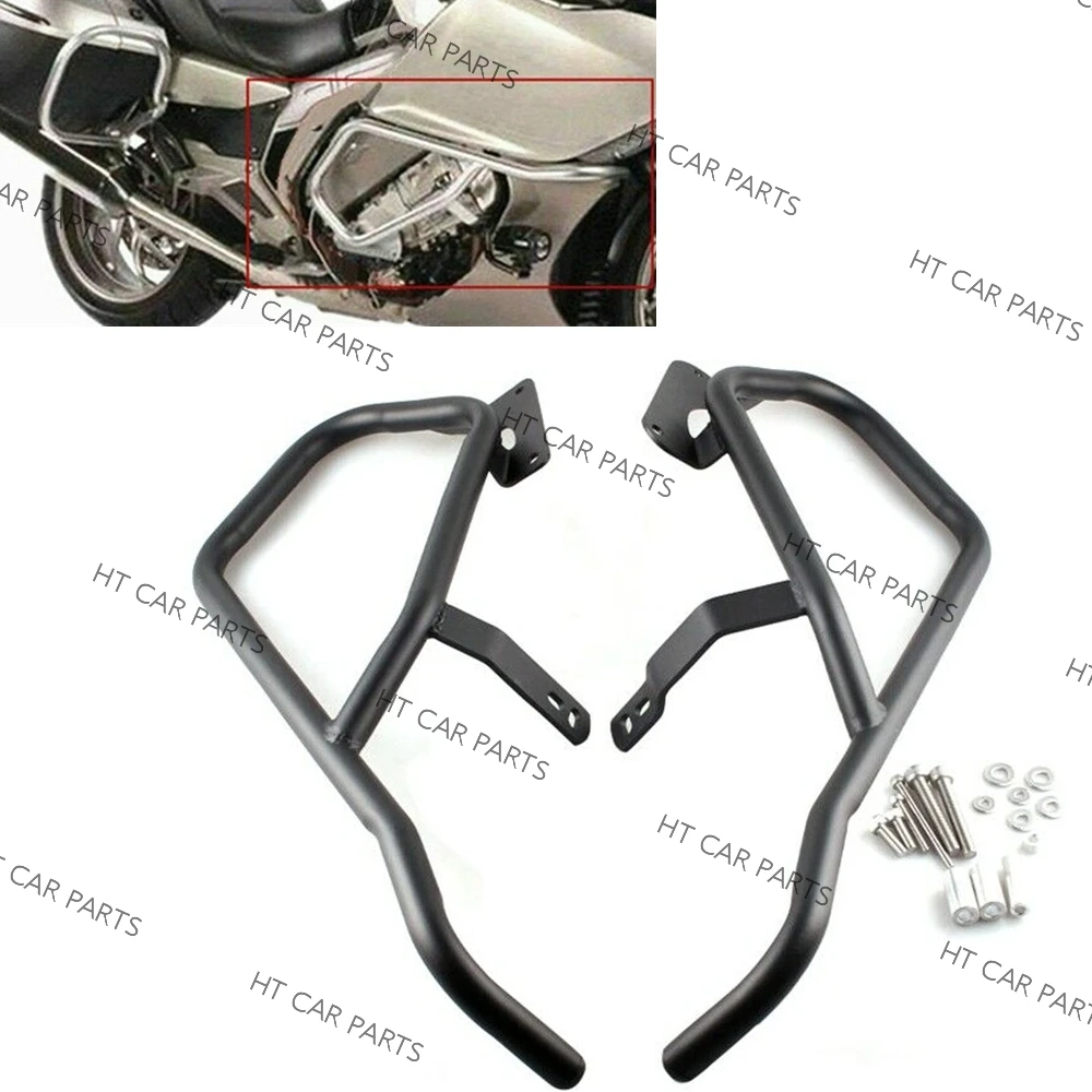 For BMW K1600GT/GTL/B 2011-2018 2011 2012 2013 2014 2015 2016 2017 2018 Black Lower Engine Guard Crash Bar Protector Kit