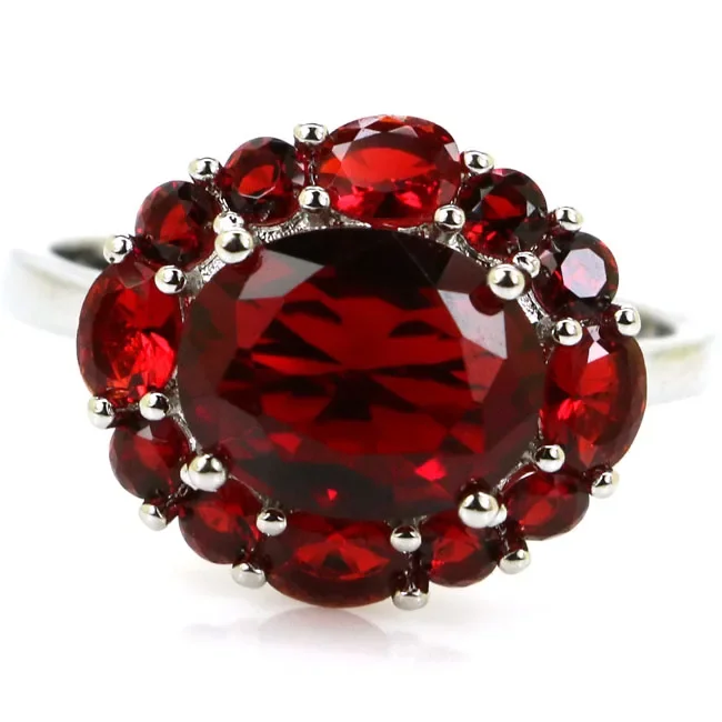 925 SOLID STERLING SILVER Customized Ringss Colorful Smoky Topaz Tourmaline Citrine Violet Tanzanite Aquamarine Blood Ruby Many