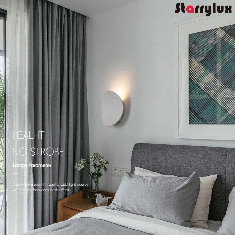 Outdoor Waterproof LED Wall Lamp Modern Simple Garden Wash Light Corridor Staircase Lighting IP65 Bedside Lights