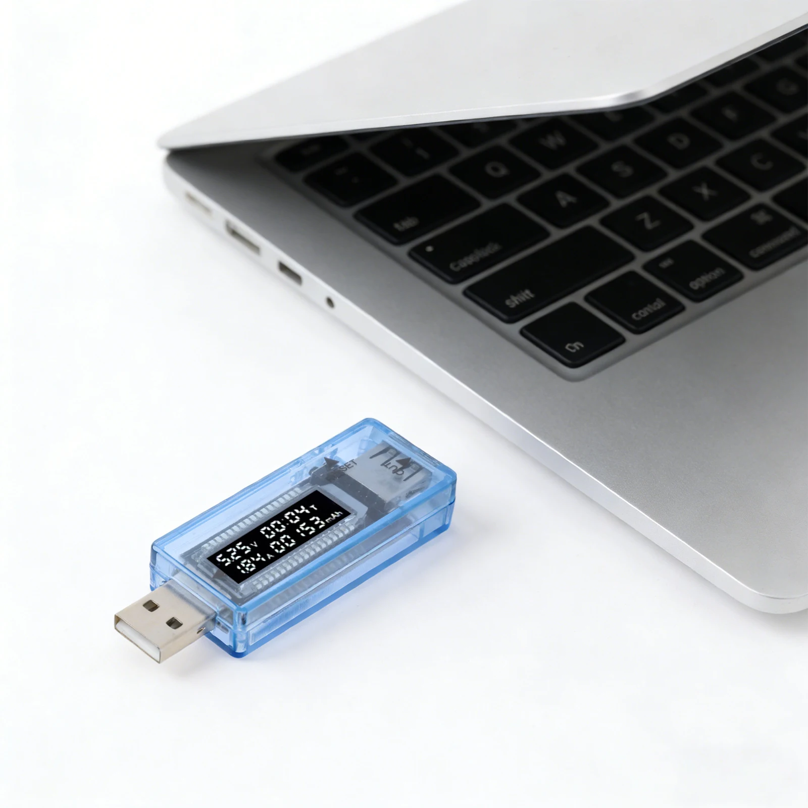 Digital USB Power Capacity Tester for kws V20 with Battery Capacity Display and Memory for Monitoring Charging Status