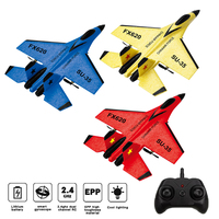 SU35 RC Aircraft Plane F22 Fighter 2.4G Remote Control Foam Glider Plane FX620 FX657 Airplane Foam Boys Toys for Children