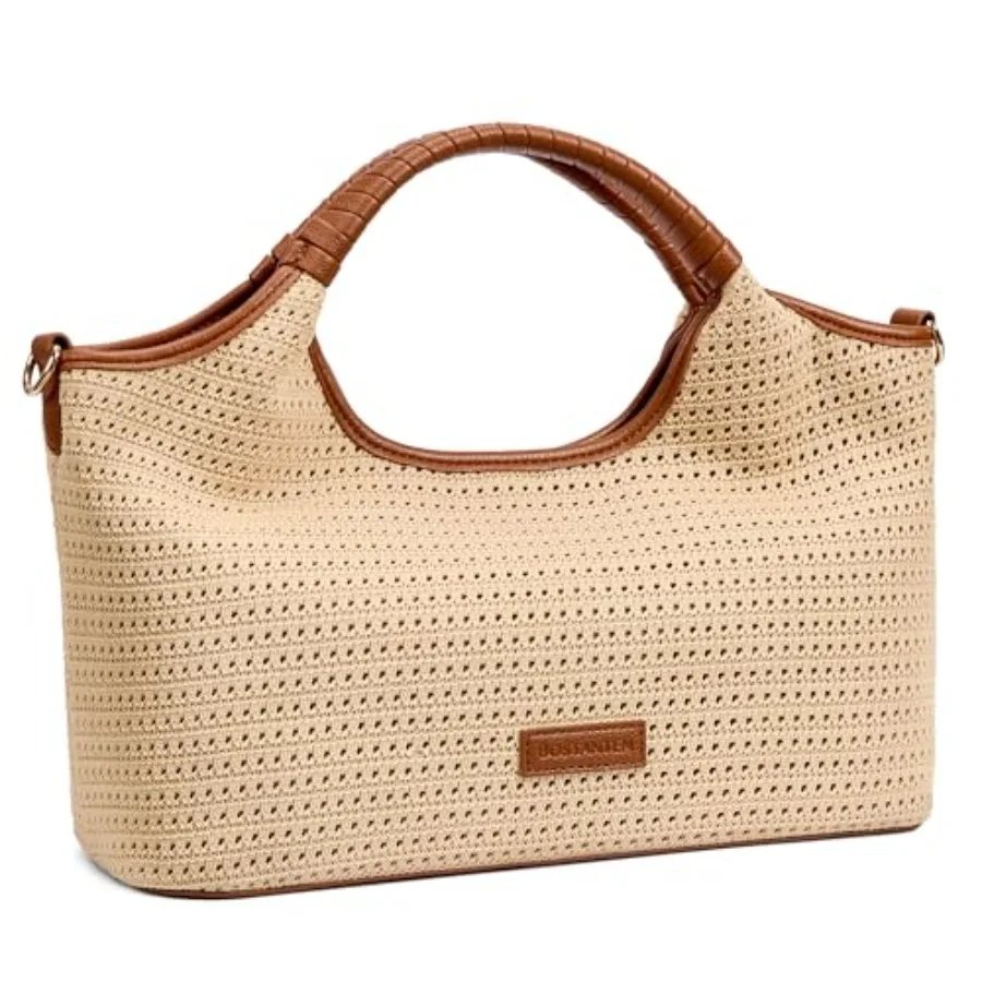 BOSTANTEN Genuine Leather Purses for Women Designer Handbags Crossbody Shoulder Bags Top Handle Satchel with Adjustable Strap