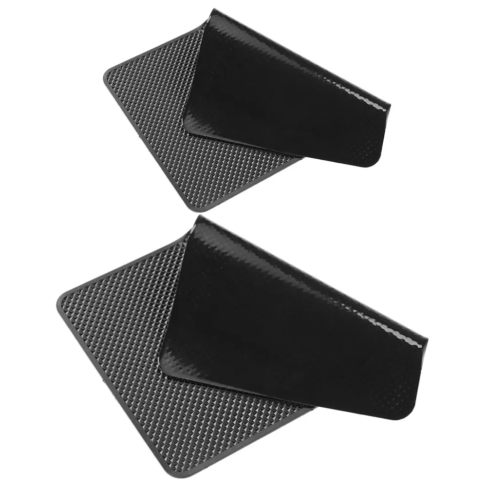 2Pcs Car Dashboard Mat Anti-Slip Non-Skid Pad Large Size for Phone Keys Sunglasses Car Interior Accessories Dashboard Mat