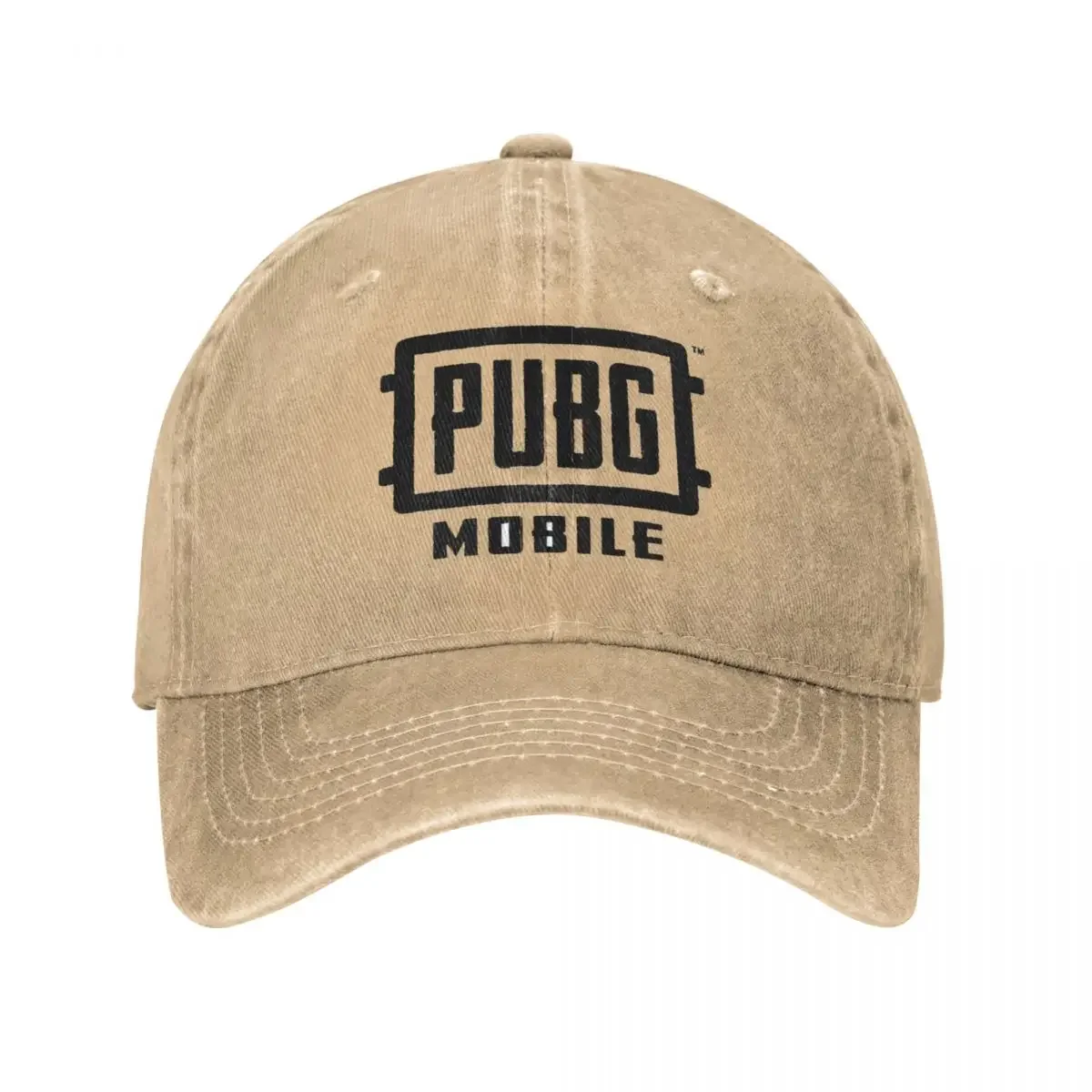 P-PUBGSS Baseball Cap Video Game Running Hippie Adjustable Washed Trucker Hat Men Adult y2k Cool Custom Logo Snapback Cap