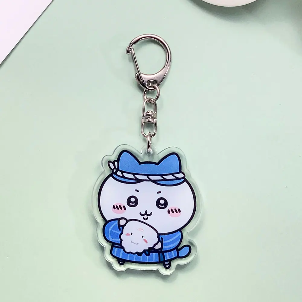 Anime Characters Acrylic Keychain Set, Gift for Bag Charm Lovers