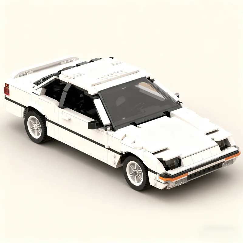 1018pcs MOC Jp Cars Prelude Si Model Building Blocks Construction Assemble DIY Toy Creative Christmas Gifts Education Idea Brick