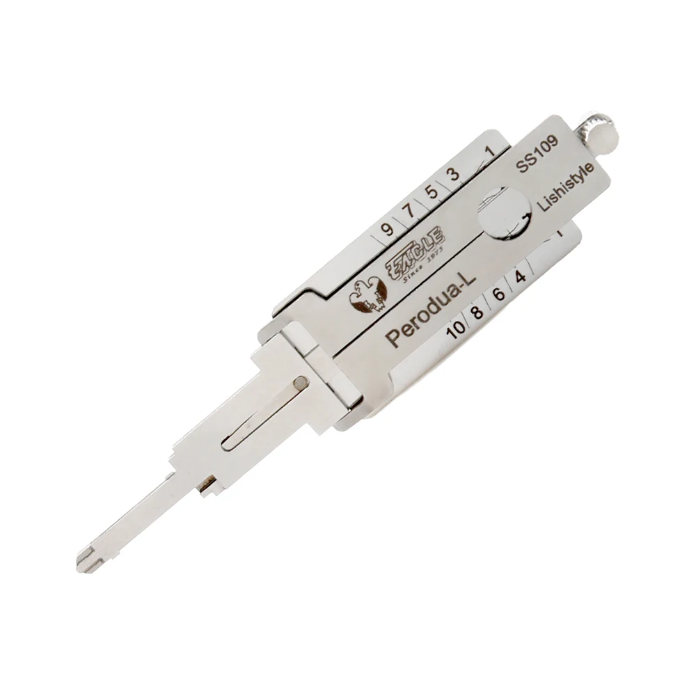 

Perodua-L/R lishi 2in1 Tool for Toyota Daihatsu Car Door Lock Cylinder Professional Locksmith Supplies Repair Tools