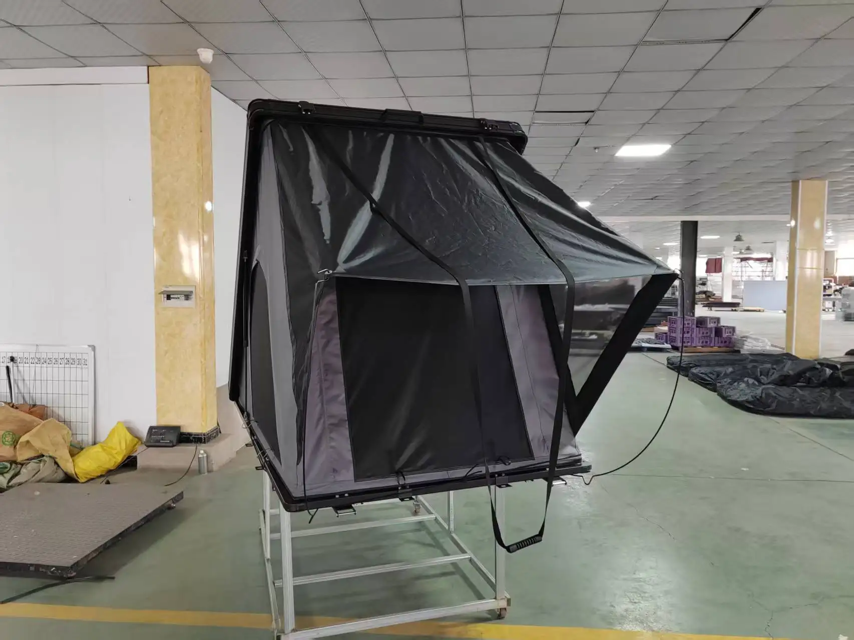 

Hard Shell Aluminum Roof Top Tent Camper for Car-Four-Season Lightweight Quick Automatic Opening