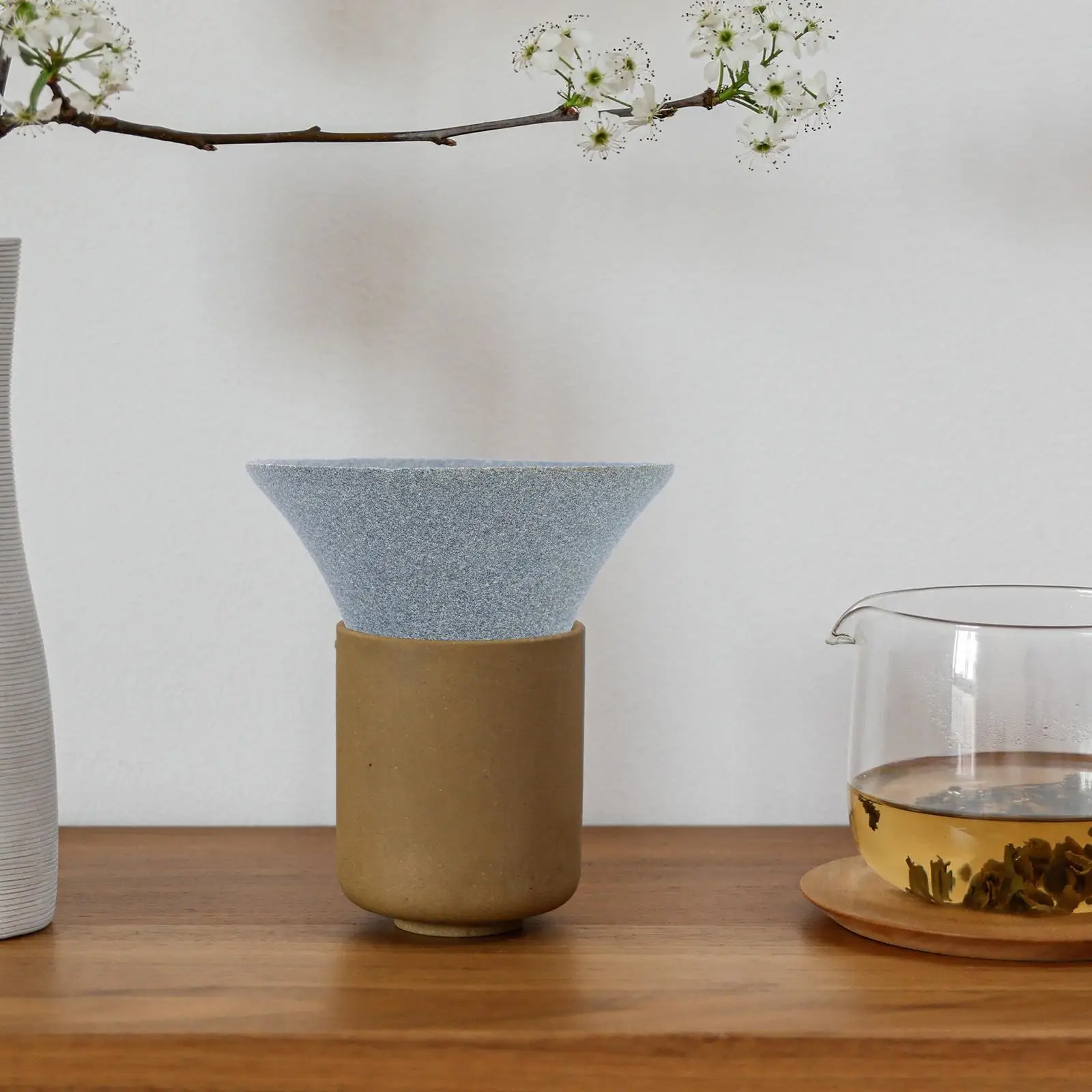 Ceramic Tea Strainer Filter Coffee Infuser Tea Infuser Cup Kung Fu Tea Filter Teaware Accessory Daily Tea Infuser Professional