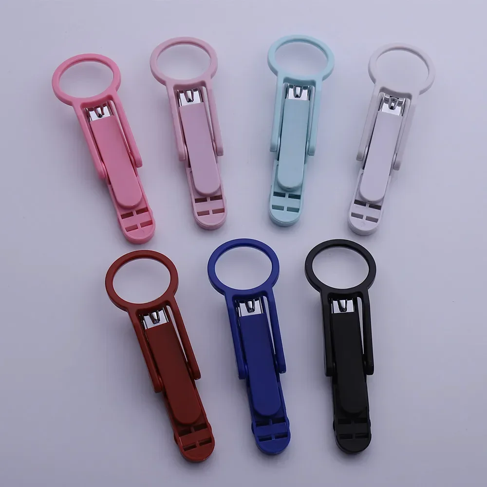 

Magnifying glass nail clippers nail elderly and children multi-functional large open anti-splash nail clippers