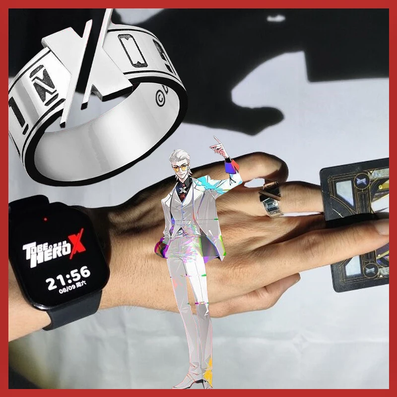 

Новое оригинальное кольцо Be Hero X Xingyunshi совместного бренда, ювелирные изделия, товары для Be Hero X, кольцо с персонажем Acgn, украшение, подарок