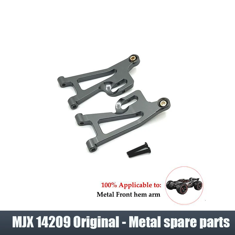 MJX Hyper Go 14210 14209 H14BM RC Car Metal Steering Cup Upper Lower Swing Arm Set Shock Tower Bracket Body Post Upgrade Parts