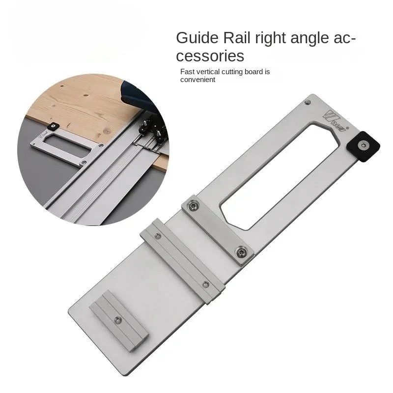 

The new double-layer guide right angle cutting accessory is suitable for the DIY single-layer guide rail of the Pasta Festo wood