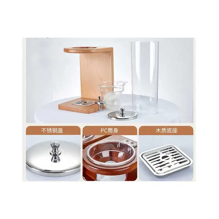 Acrylic Single Bulk Cereal Dispenser Dry Food Candy Storage Container