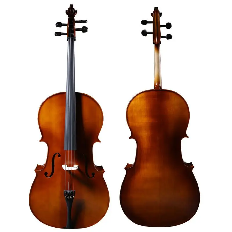 

handmade Maple solid wood Cello 4/4 3/4 Spruce Italian vintage oil varnish student cello instrument beginner professional Cello