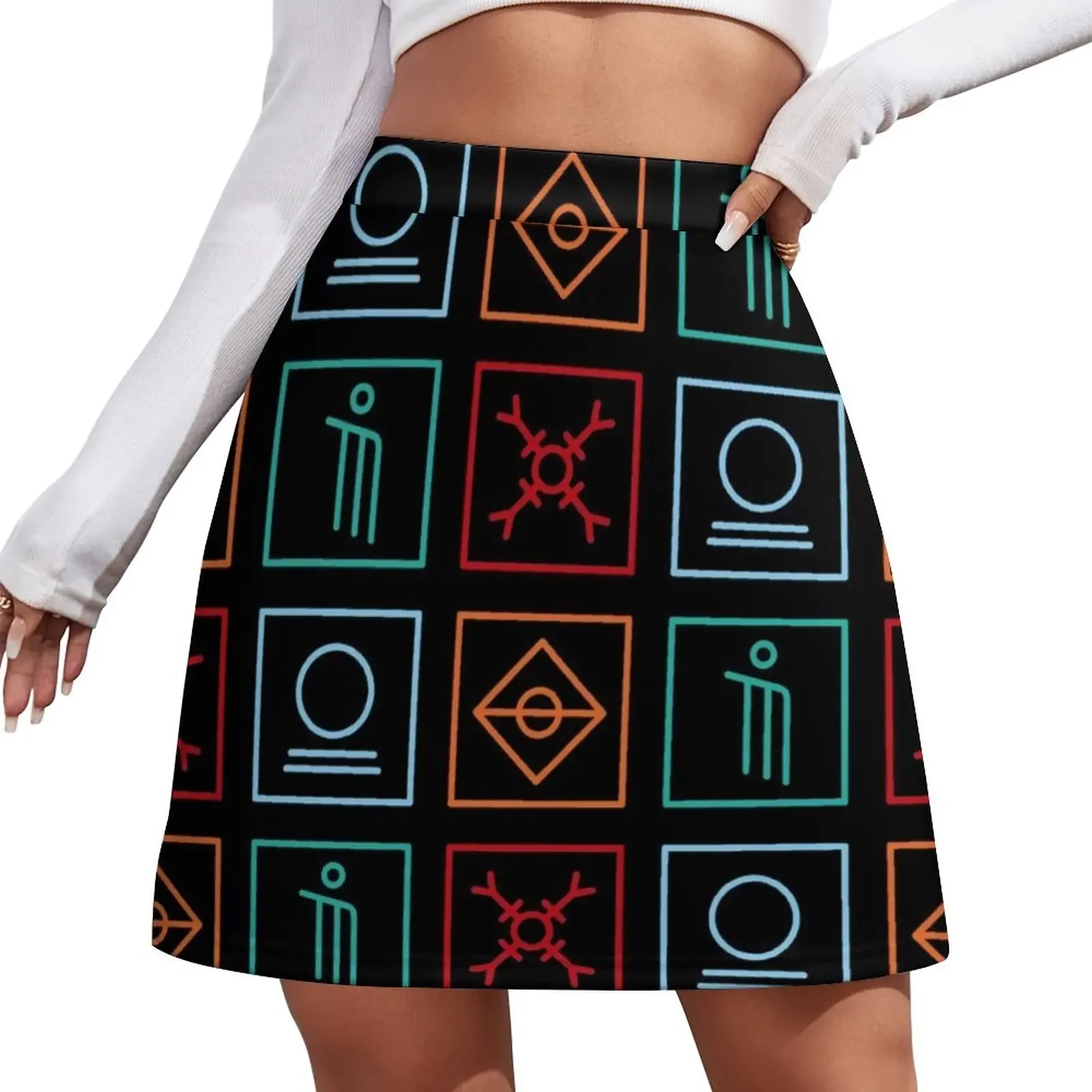 

Holistic Squad Mini Skirt korean women's clothes women's summer clothing 2024