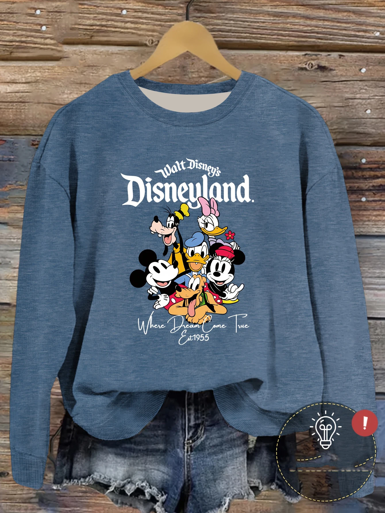 ديزني ديزني لاند حيث تأتي الأحلام صحيح 2026 عطلة الأسرة قميص البلوز هوديي ديزني الأسرة السفر قميص فتاة الملابس #2