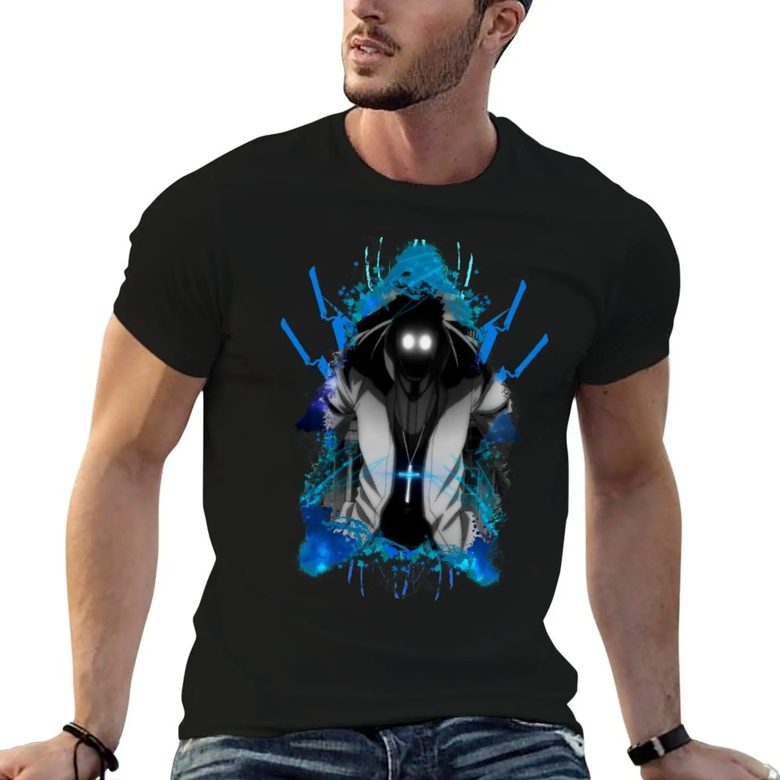 

Priest - Blue T-Shirt customs animal prinfor boys fitted t shirts for men