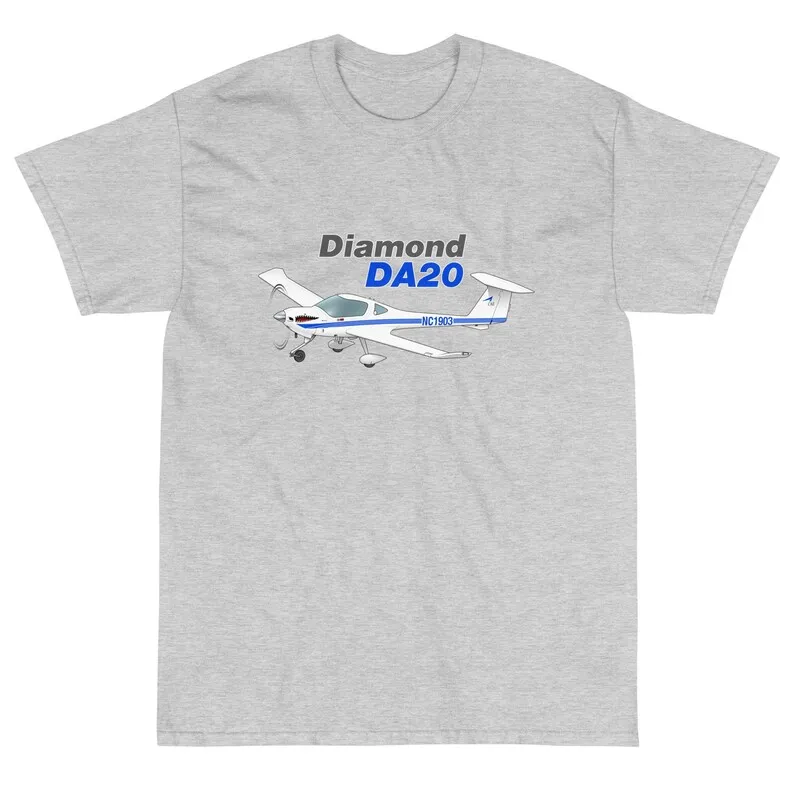 Diamond DA-20 Custom Airplane T-Shirt Personalized with Your