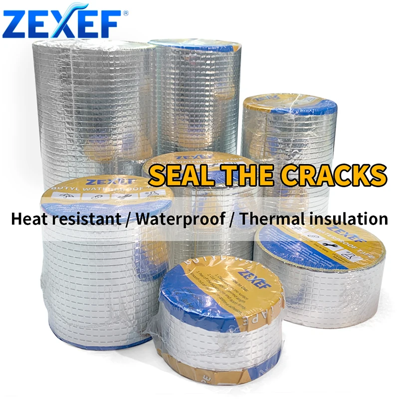 ZEXEF-Cinta impermeable para detener fugas, reparación de sellos, manguera de jardín, tubo de unión de agua, cinta adhesiva aislante de rescate para piscina