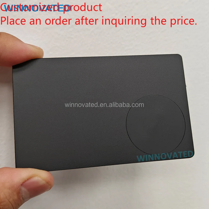 Customized product 2023 Hot Sales Factory Custom Printing NFC RFID Metal Business Card