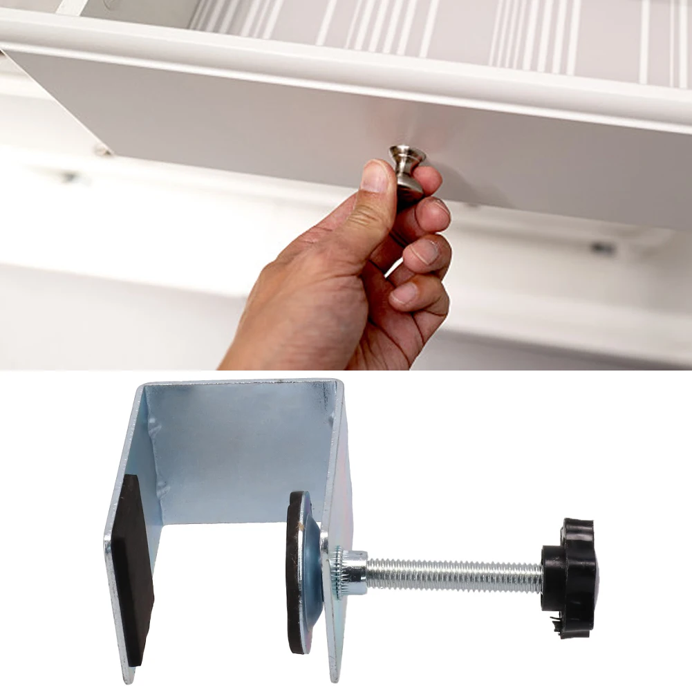 Clamps Installation Clips Silver Stainless Steel Without Burrs 1 Piece 2mm Auxiliary Cabine Drawer Front Mounting Bracket