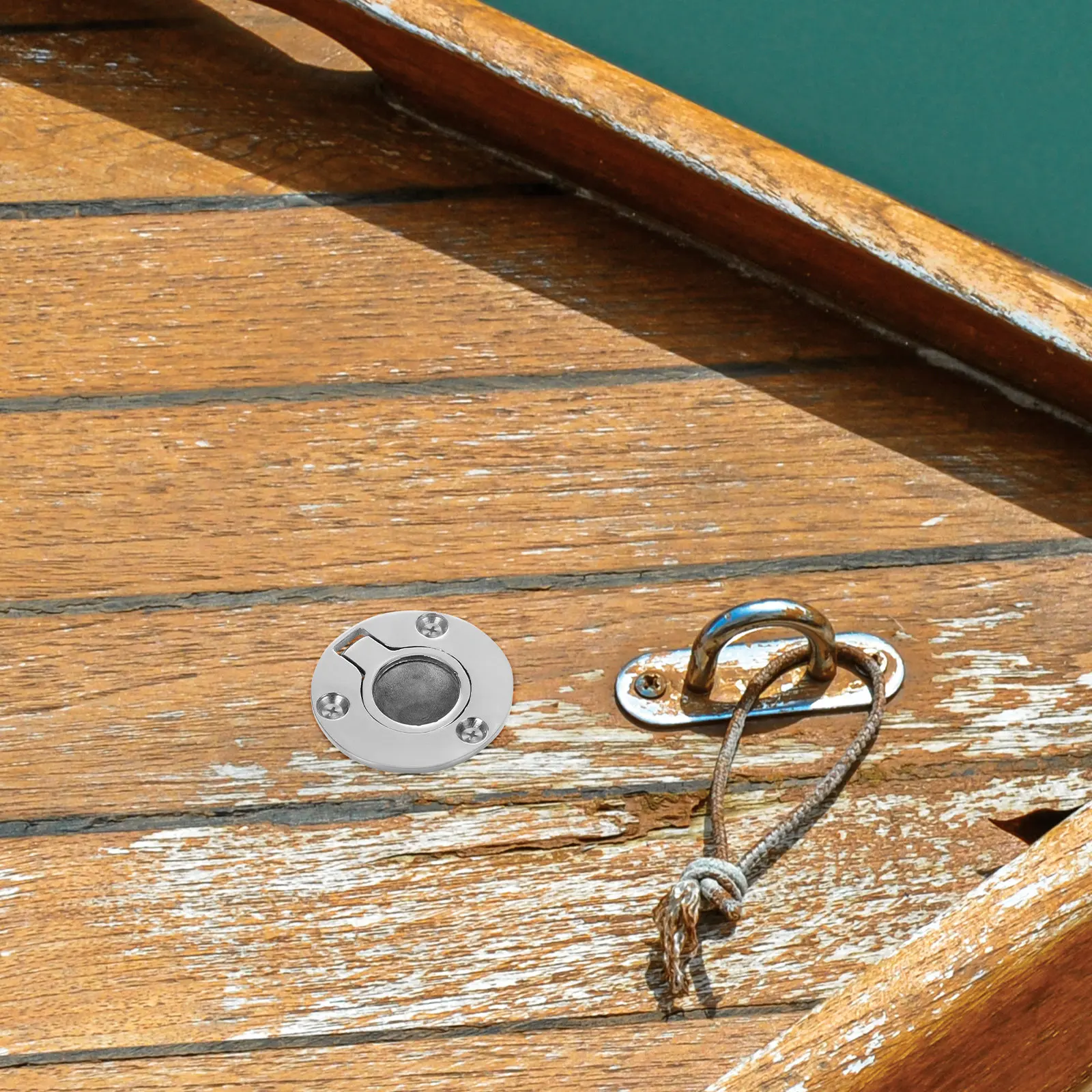 Ronde Flush Pull Latch RVS 316 - Deck Screw Stainless recensie en prijs