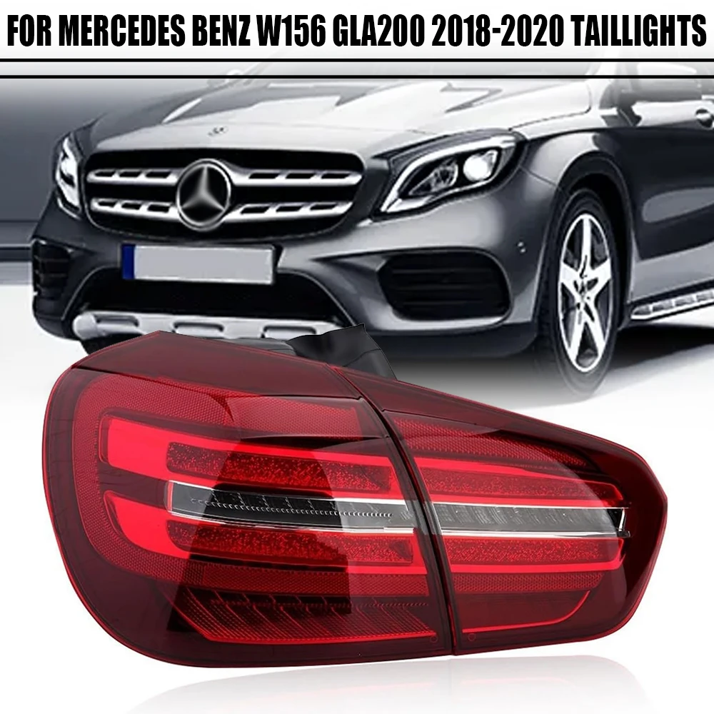 Left/Right Side Tail Lamp For Mercedes Benz W156 GLA200 2018 2019 2020 Rear Tail Light Brake Lamp with