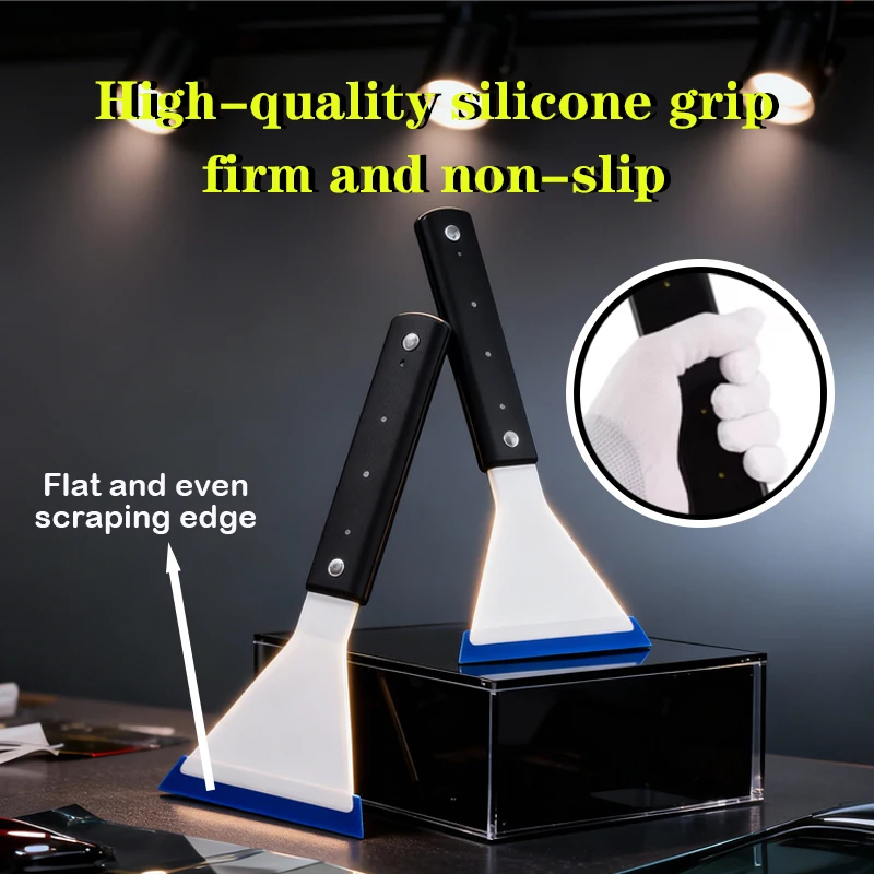 Car Windows Glass Film Window Tint Tool Windshield Scraper for Installation Scraper Water Handle Insert Rubber Blade Wiper