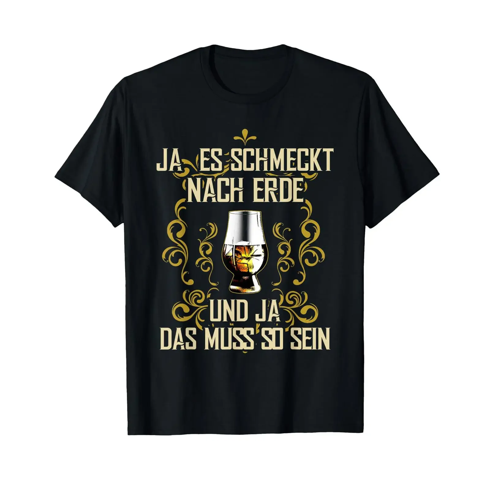 Smoky Whiskey Slogan Single Malt Scotland Whisky Fans T Shirt vintage Washed Stylish streetwear Breathable designer clothes