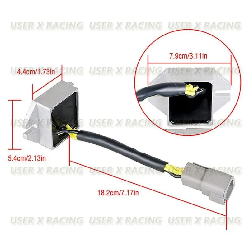 USERX Universal Motorcycle Accessories stabilized rectifier for  Ski Doo 03 04 MXZ 550F 2002  515175655 420888617