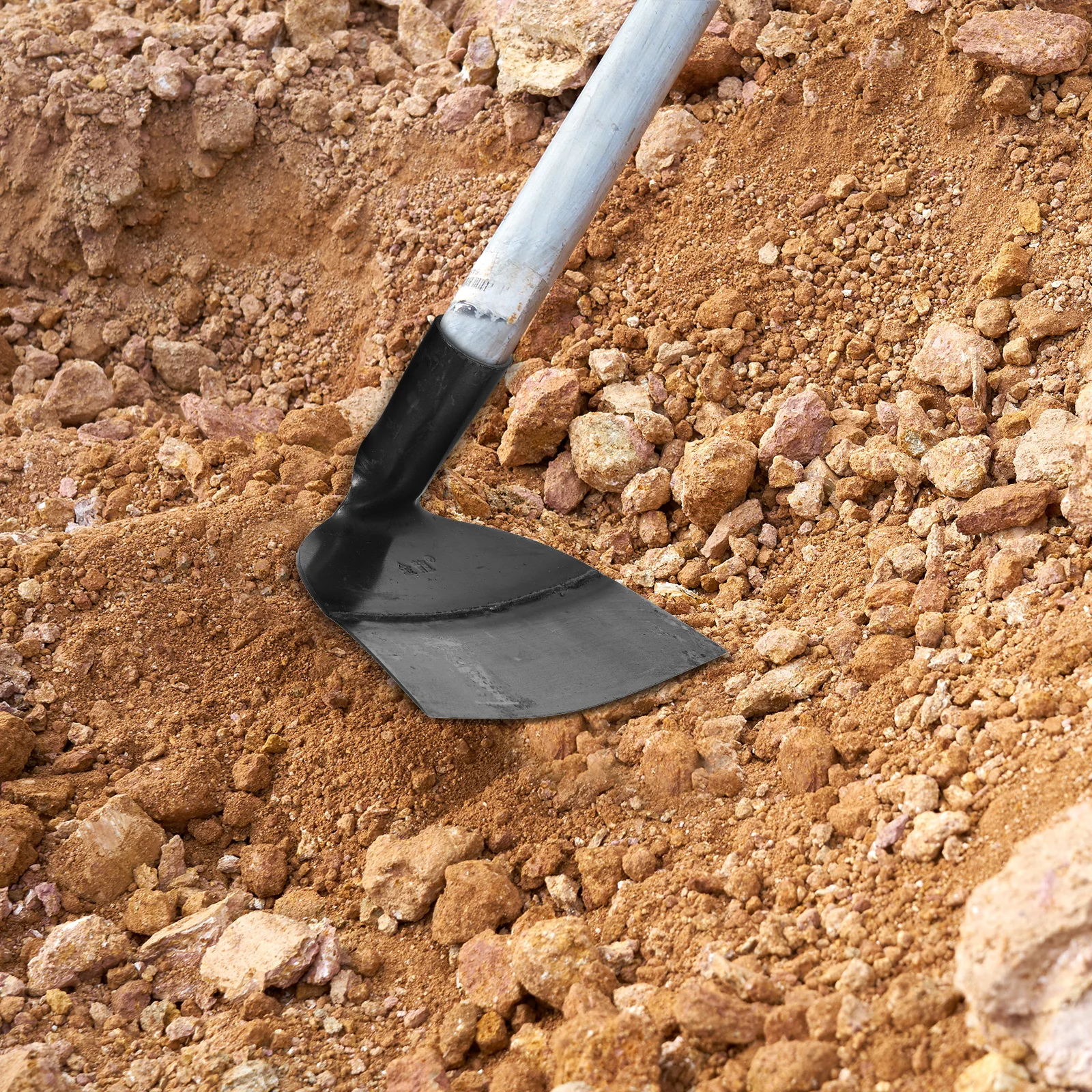 

Compact Sturdy Manganese Steel Garden Hoe Head for Flower Planting Weeding Vegetable Farming Soil Digging Tool