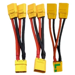 XT90 plug and joint anti ignition aircraft model battery Ames AMSS drone 10AWG extra soft silicone cable