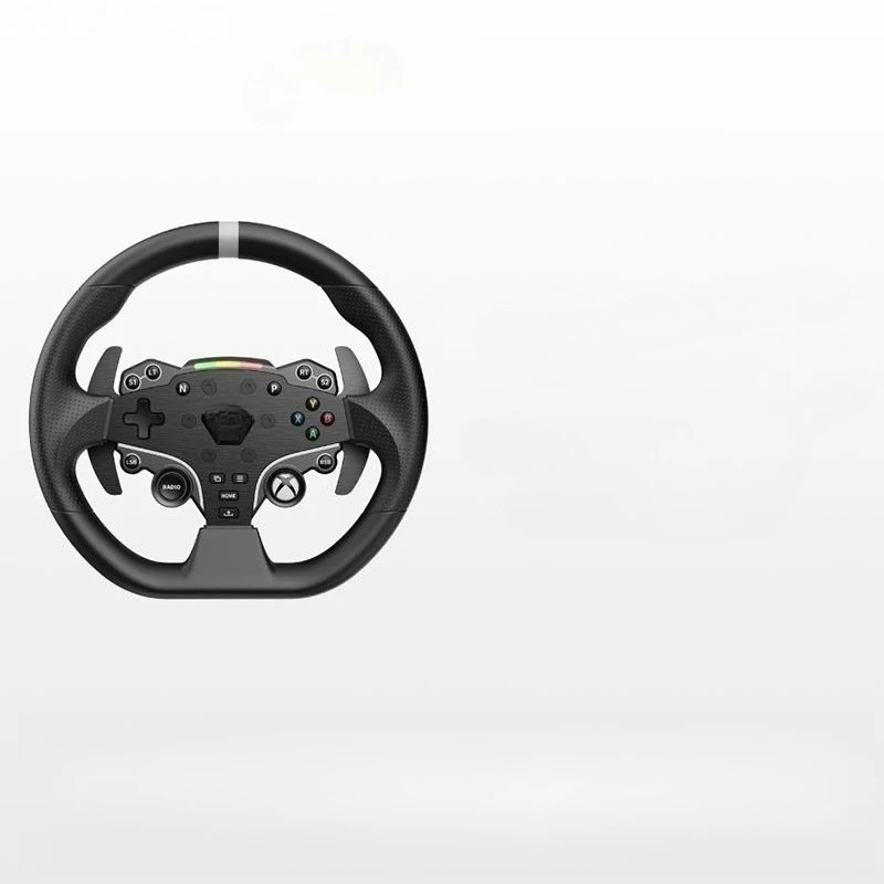 

Steering wheel, supports all base adaptations to game steering wheels