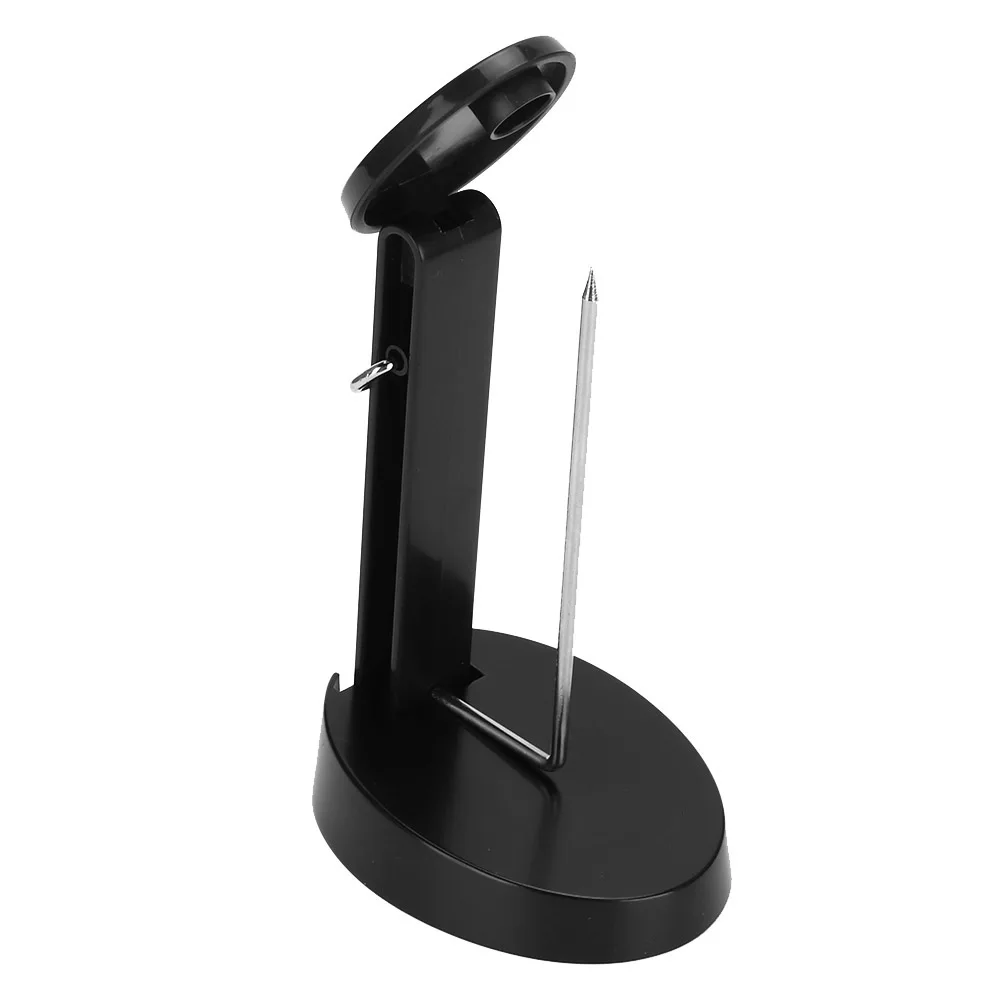 

Black Plastic Paper Memo Holder Check Spindle Bill Fork Receipt Invoice Spike Stick For Home Office