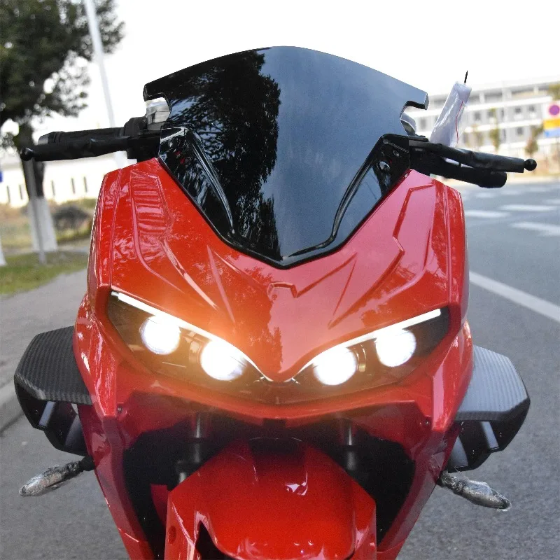 2025 أحدث 200 كم/ساعة دراجة كهربائية مبيعات المصنع مباشرة 12000 واط سباق الدراجات النارية دعم مخصص التسليم من الباب إلى الباب #5