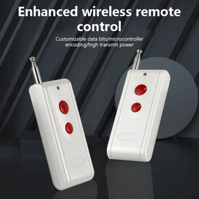 Модернизированный беспроводной пульт дистанционного управления с двумя кнопками для эффективного управления освещением