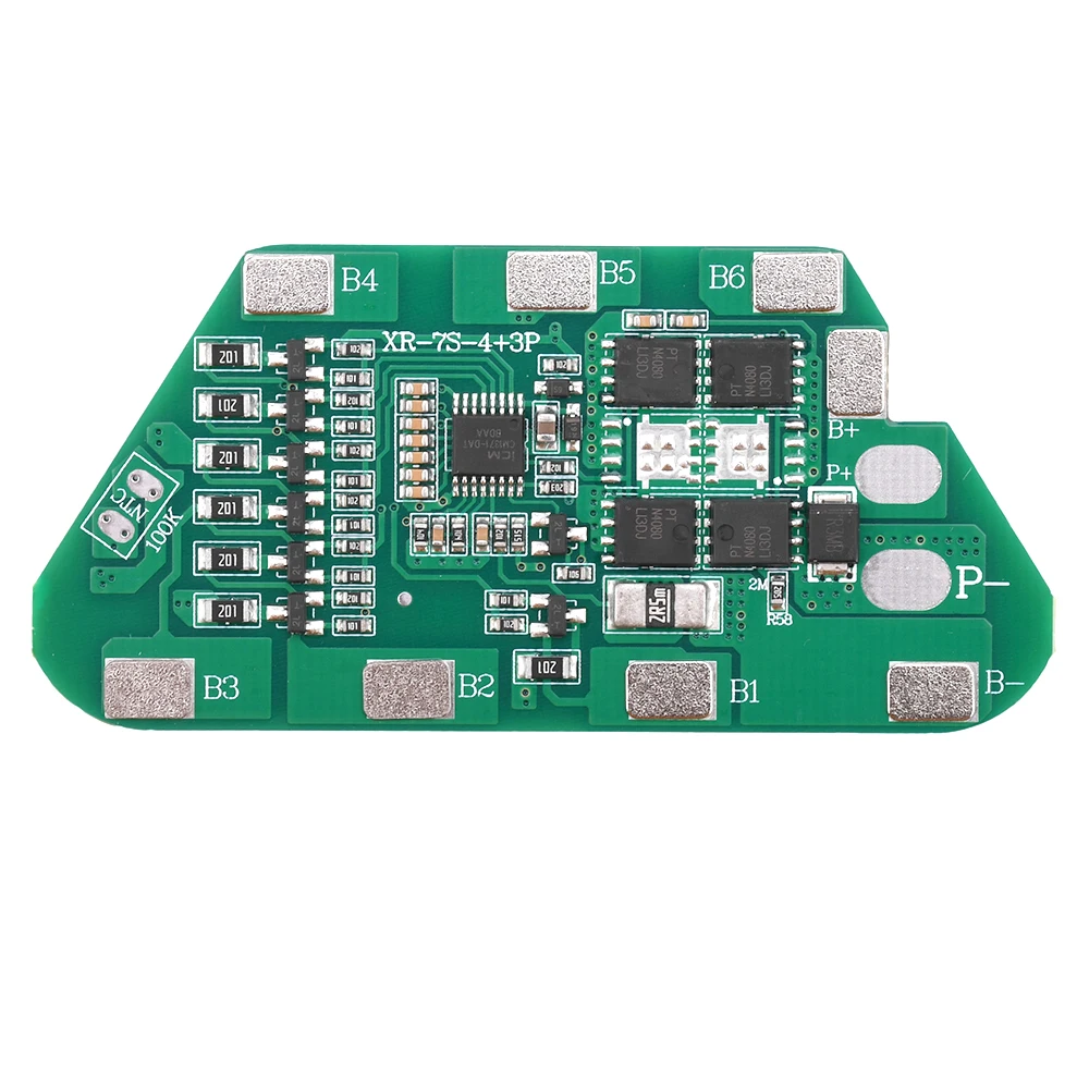 5S 7S 21V 29.4V 18650แบตเตอรี่ลิเธียมแบตเตอรี่ Overcharge Over-Discharge ป้องกัน5A 10A 5/7โทรศัพท์มือถือแพ็ค Li-Ion BMS PCM PCB