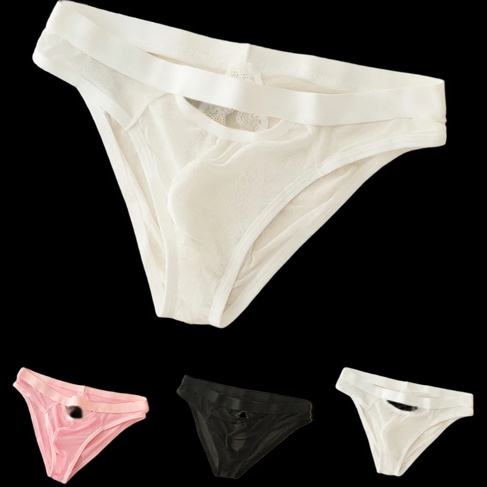 

Удобные мужские трусы-джокстрапы с кружевной отделкой и открытой задней частью, сексуальное нижнее белье, горячая распродажа