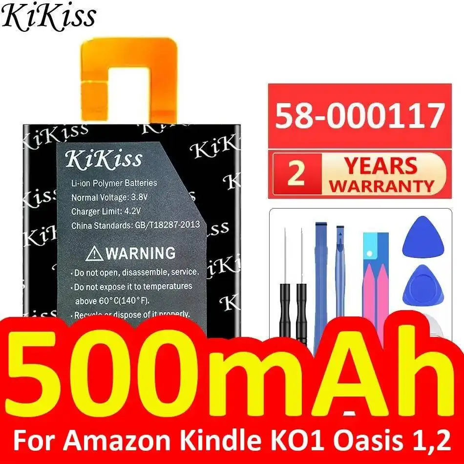 Premium Replacement Tablet Battery Lightweight For Amazon Kindle KO1 Oasis 1 , 2 58-000117 500mAh